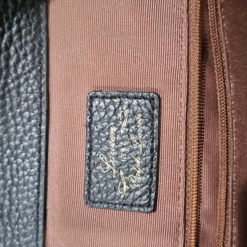 The Structured Satchel Lauren by Ralph Lauren Morrison Satchel - Picture 8 of 16